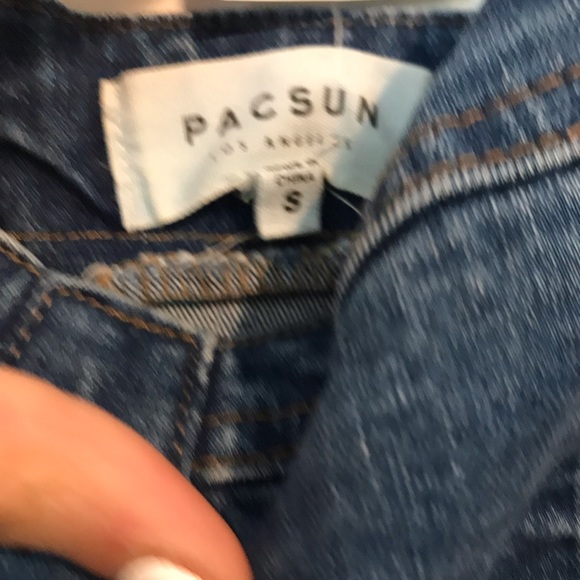 pacsun denim dress - Picture 4 of 4